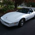 1987 Chevrolet Corvette Z51 4 speed Manual Targa top C4 white RWD