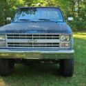 1987 Chevrolet K10 Pickup Pickup Blue 4WD Automatic