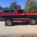 1987 Chevrolet K5 4x4 Blazer Silverado Very Nice Immaculate 350 TBI Factory Air