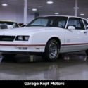 1987 Chevrolet Monte Carlo SS Aero Coupe White Coupe 305cid/180hp 4bbl HO 20938