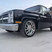 1987 Chevrolet R10 Pickup Black Silverado