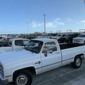 1987 Chevrolet R20 Pickup White RWD Automatic