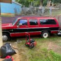 1987 Chevrolet R20 Suburban SUV Red RWD Automatic R20