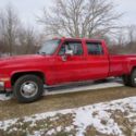 1987 Chevrolet R30 crew cab dually 454 TBI TH-400 Chevy 1 ton 2 wheel drive READ
