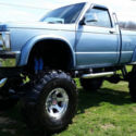 1987 Chevrolet S10 Custom lifted, 4 spd, 350 v8 SBC, full size axles Mud or Show