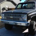 1987 Chevrolet Silverado 4x4 Shortbed K10 lifted with all options