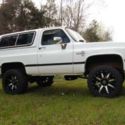1987 chevrolet silverado k5 blazer squarebody fuel rims lifted truck classic