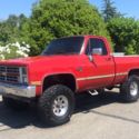 1987 Chevrolet Silverado Short Bed 350 V8 4x4 1/2 Ton 4wd Chevy Swb K10 V10