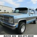 1987 CHEVROLET V10 SUBURBAN 4X4 Square Body Silverado C/K 10 Trim Package 51611