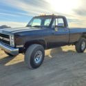 1987 Chevrolet V30 Pickup Black 4WD Manual