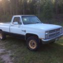 1987 Chevy 2500 Custom Deluxe 4x4 57k Original Miles, Fuel Injected!