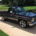 1987 Chevy C10 Silverado 2 Tone Blue-Gray Fuel Injected 350 V8 Overdive COLD Air