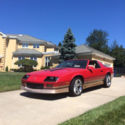 1987 Chevy Camaro Z28 Coupe T Tops Auto Superior Condition RARE VIN - Red Gold