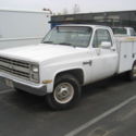 1987 Chevy Custom Deluxe 20 utility pick up.