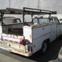 1987 Chevy Custom Deluxe 20 w/ utility body & rack. Not running.