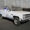 1987 Chevy Custom Deluxe 20 w/ utility body. Running.