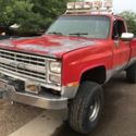 1987 Chevy K10 Silverado 4x4 350 TBI Fuel Injected Automatic 700R4 Lifted