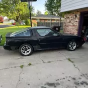 1987 Chrysler Conquest Hatchback Black TURBO