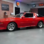 1987 Chrysler Conquest TSi Turbo 2dr Hatchback 73533 Miles Bright Red Hatchback