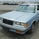1987 Chrysler LeBaron Sedan TURBO CLASSIC