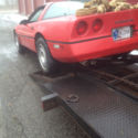 1987 Corvette No Title, keys, transmissioni and windows smashed out...