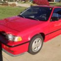 1987 CRX Si Red