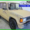 1987 Deluxe Used 2.3L I4 8V Manual 4WD