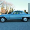 1987 Diamond Blue Metallic Mercedes 560SL, First Paint, One Owner California Car