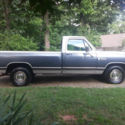 1987 Dodge D100 Longbed.