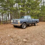 1987 Dodge Power Ram W100 4WD Very clean South Carolina truck.
