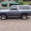 1987 Dodge Ramcharger 4x4 318 Automatic Parts Project Mud Truck SUV Restorable