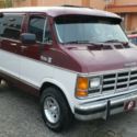 1987 DODGE SHORTY VAN THE ULTIMATE RED SKINS TAIL GATE PARTY TRIBUTE VAN.