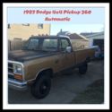 1987 DODGE W-150 4x4 FULLSIZE POWER WAGON PICKUP 360 AUTO MANY EXTRA PARTS