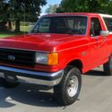 1987 ford bronco custom 351 v8 carbureted new suspension parts bfg tires