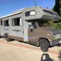 1987 Ford E-350 Econoline Brown RWD Automatic E350 fleetwood Jamboree