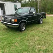 1987 Ford F-150 Pickup Black