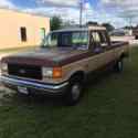 1987 Ford F-150 Pickup Brown RWD Automatic