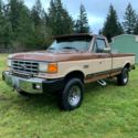 1987 Ford F-250 4X4 Lariat XLT 460 AC WINCH GUN RACK NO RESERVE