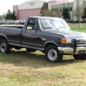 1987 Ford F-250 single cab 2WD manual trans 71k mile dual fuel tank 7.5L 460 V8