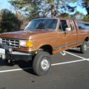 1987 Ford F250 XLT Lariat 4X4 Extended Cab