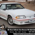 1987 Ford Mustang  18890 Miles White Convertible 5.0 Liter 4 Speed Automatic