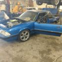1987 FORD MUSTANG COUPE FOXBODY STREET STRIP DRAG CAR BBF BUILT CAGED GLIDE 9&#034;