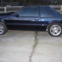 1987 Ford Mustang LX Coupe Roller No Engine or Transmission