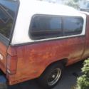 1987 Ford Ranger Pickup with Shell on the back! 4 Cylinder motor/ Engine runs gr