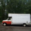 1987 FORD TRUCK E-350 U HAUL UHAUL WITH 17 FOOT BOX AND RAMP