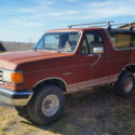 1987 Full Size Bronco Great Running Shape