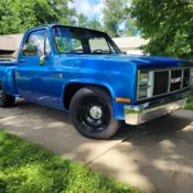 1987 GMC R15 Conventional Pickup Blue R1500