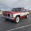 1987 GMC R25 Conventional Pickup Red RWD Automatic R2500