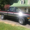 1987 GMC SIERRA 4x4 short bed, Almost complete Restoration