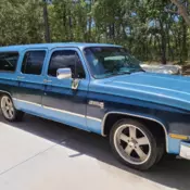 1987 GMC Suburban SUV Blue R15 CONVENTIONAL